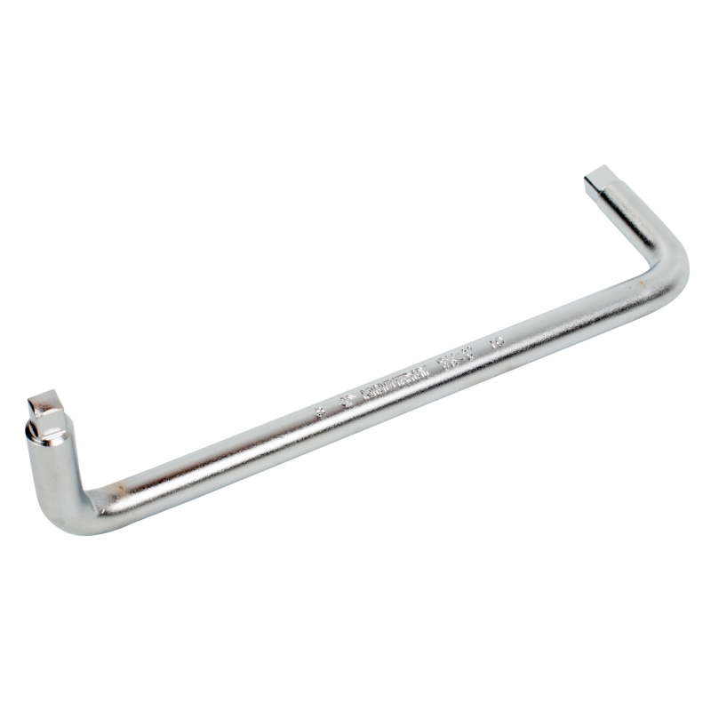 KING TONY Вороток для пробки слива масла, 8х10 мм, изогнутый 1586-09