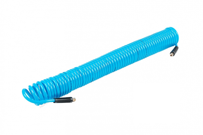 Шланг воздушный спиральный полиуретановый 8х12мм, 11м NORDBERG HS0811PU