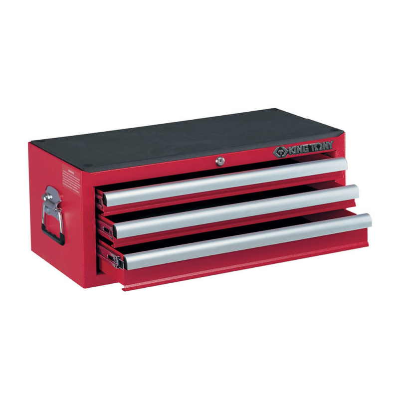 KING TONY Ящик инструментальный, 3 ящика, красный 87421-3B