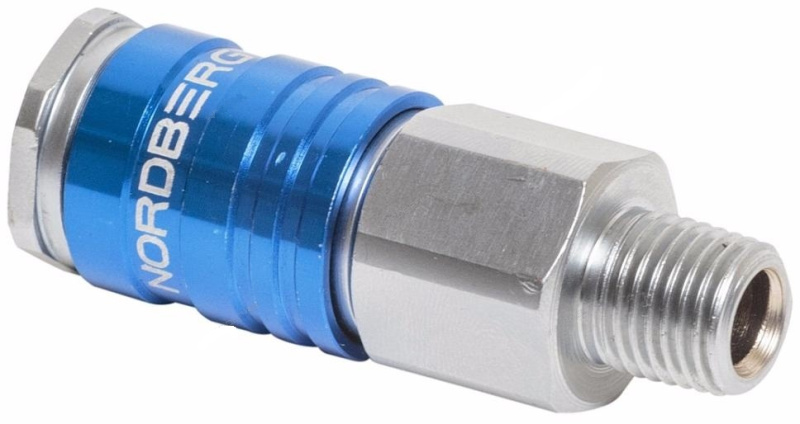 Быстросъем внешняя резьба M1/4" NORDBERG NPF22