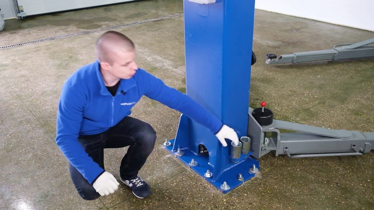 Сверхмощный двухстоечный подъемник NORDBERG N4122H 6T