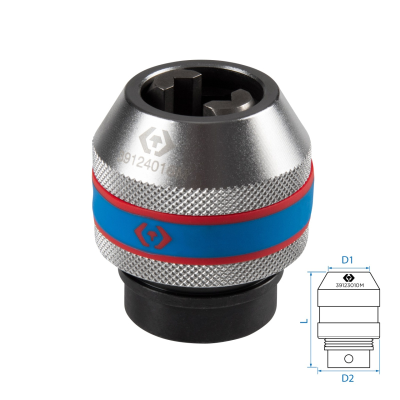 KING TONY Держатель метчика М20-М27, 1/2" 39124016M