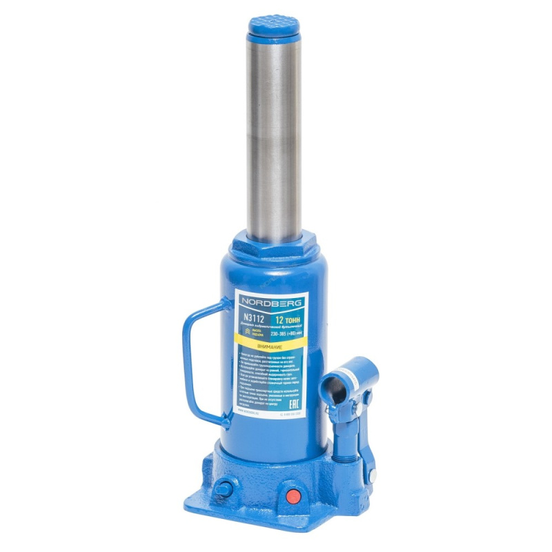 Домкрат бутылочный 12т NORDBERG N3112