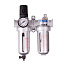 KING TONY Фильтр влагоотделитель с редуктором и лубрикатор 1/4 дюйма, 1750 л/мин, 10 бар 799A0-23C